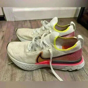 Nike React Infinity Run Pink Blast 2019 Running Shoes CD4372-004 Women's Size 9
